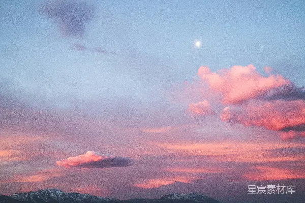 高清摄影 云层中的夕阳下山的剪影