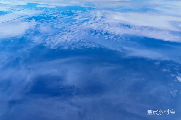 高清摄影 从空间站上看地球的景象