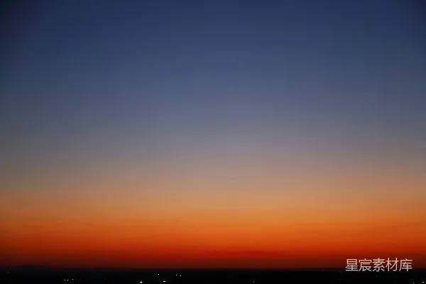 高清摄影 城市上空的绚丽天空