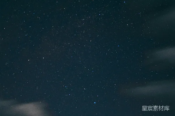 高清摄影 繁星点点的夜空