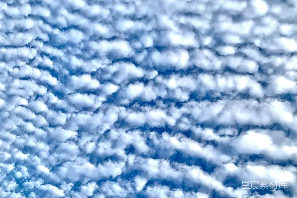 高清摄影 天空中的一群云