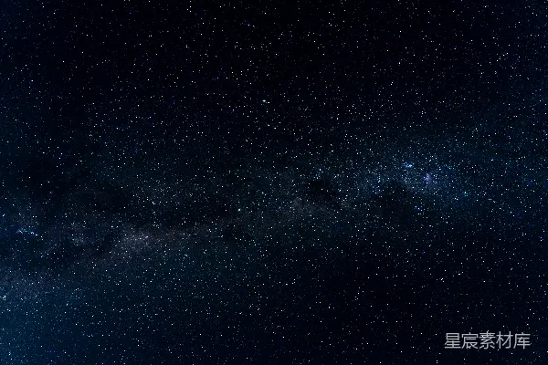 高清摄影 蓝色和黑色的星空
