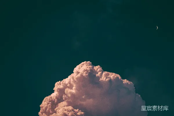 高清摄影 天空中的白云