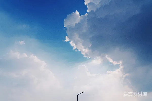 高清摄影 蓝天白云