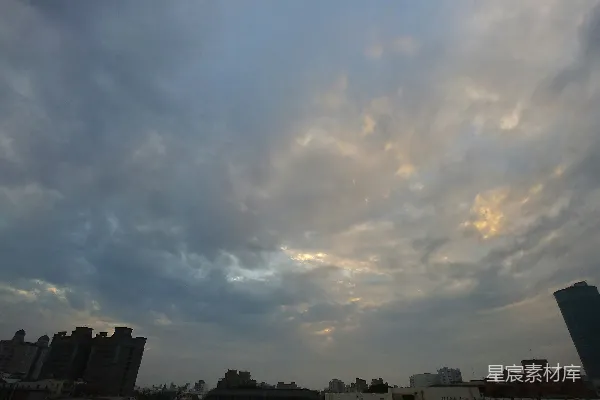 高清摄影 天空中的云