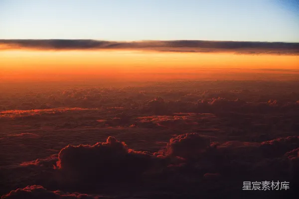 高清摄影 空中摄影云彩