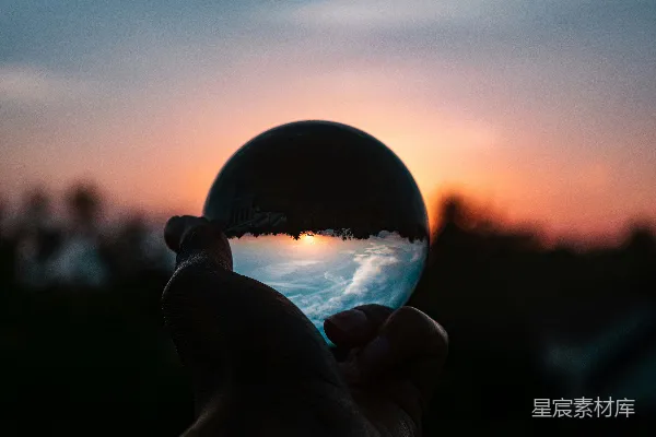 高清摄影 雪地摄影球形镜头