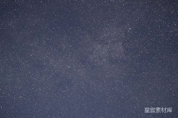 高清摄影 夜空中布满了星星