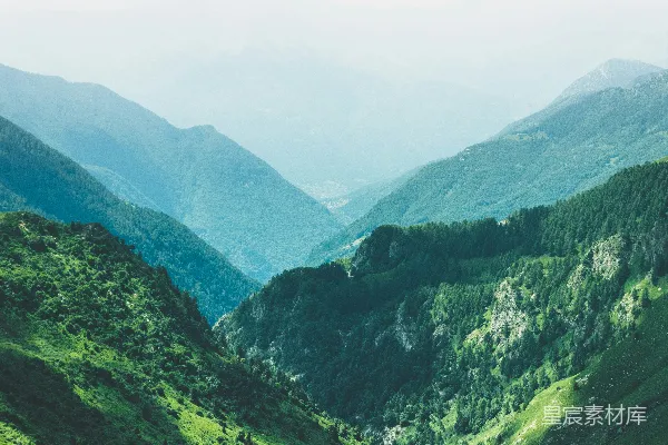 高清摄影 空中拍摄青山