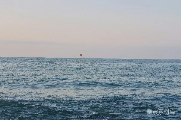 高清摄影 阴云密布的海面