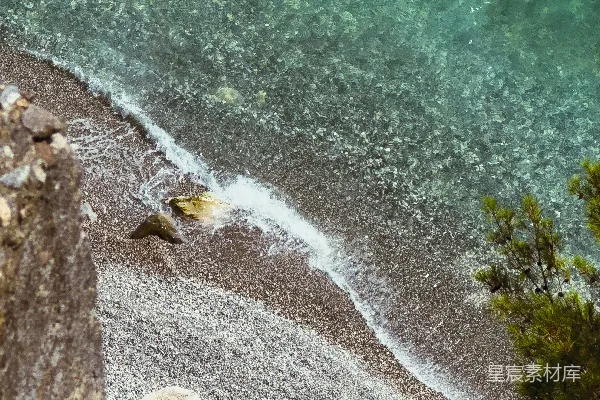 高清摄影 悬崖边的水景