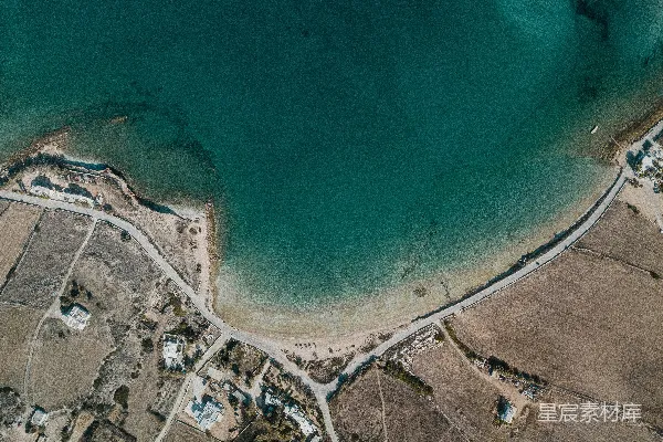 高清摄影 鸟瞰海岸