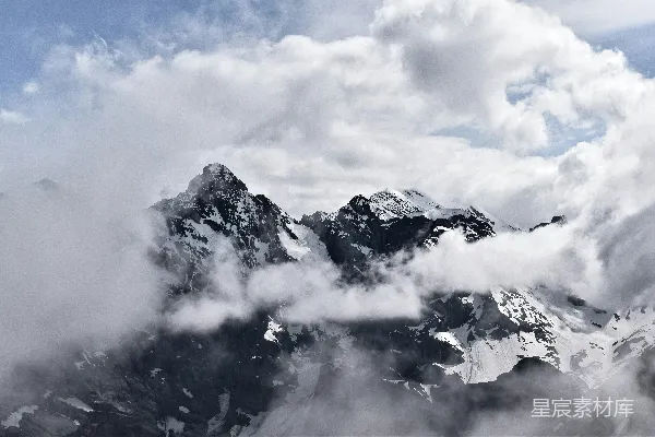 高清摄影 山区航拍
