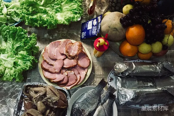 高清摄影 盘中生鱼