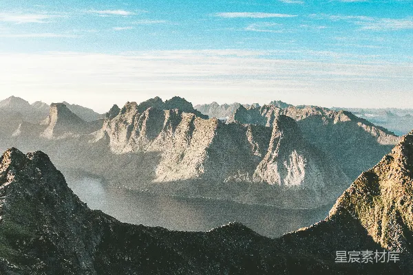 高清摄影 白天的山景
