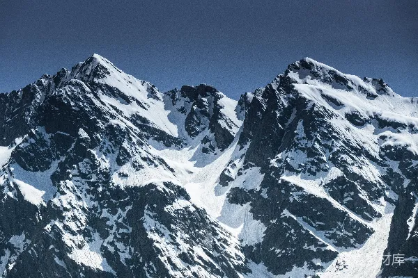 高清摄影 黑白山景摄影