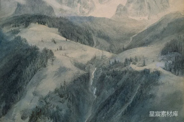 高清摄影 冰山画