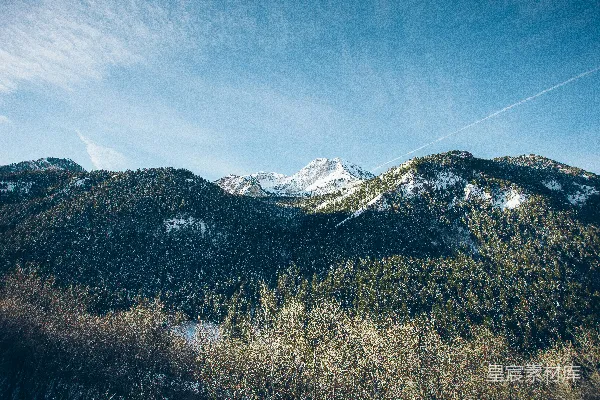 高清摄影 白天的山景摄影