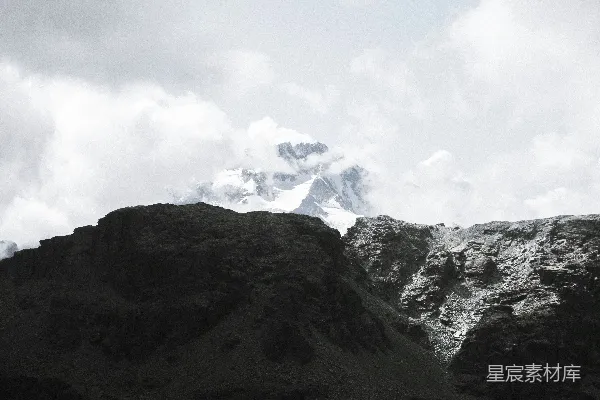 高清摄影 雪峰风景摄影