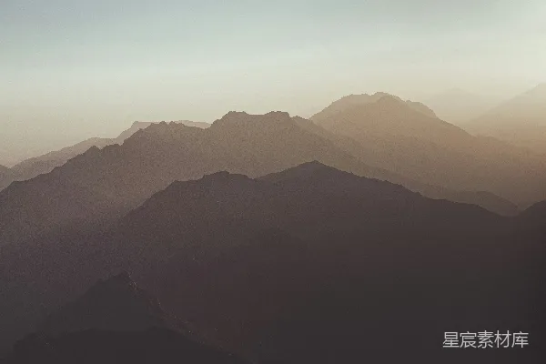 高清摄影 山峦全景