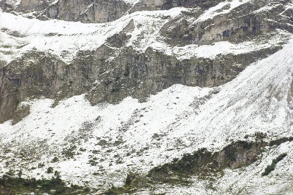 高清摄影 一座雪山