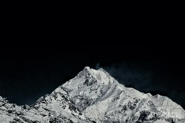高清摄影 雪山尖峰
