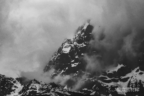 高清摄影 冰川山