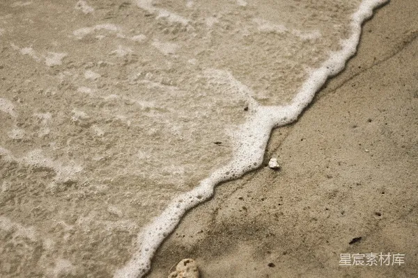 高清摄影 白天的棕色沙子加水