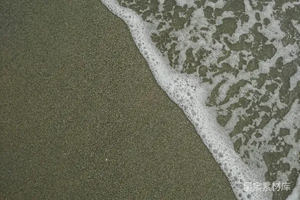 高清摄影 沙滩的特写镜头