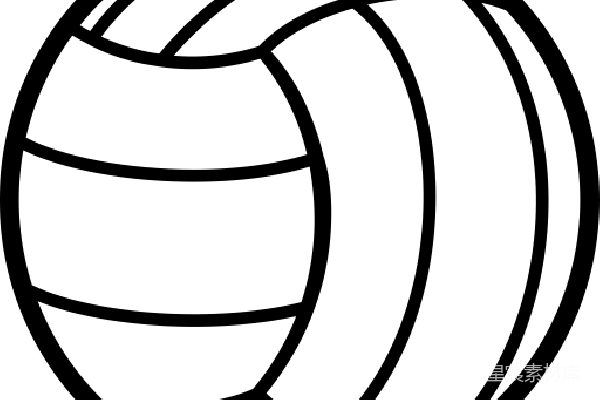 元素素材 排球