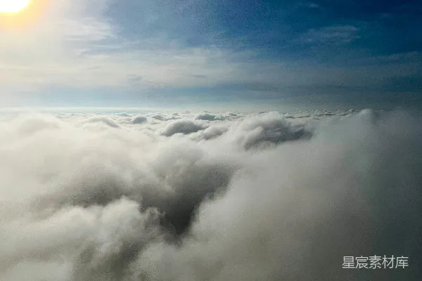 高清摄影 天空中的云