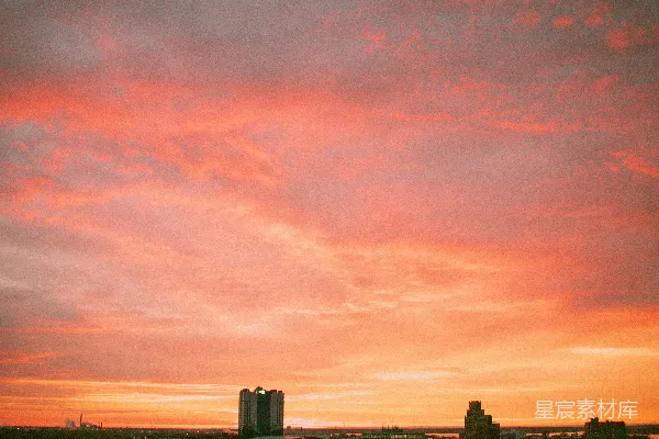 高清摄影 夕阳下的河上桥景