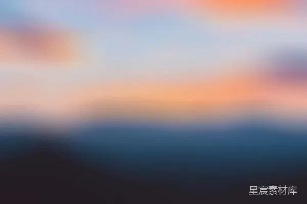 高清摄影 夕阳映照在一片宽广的水域上