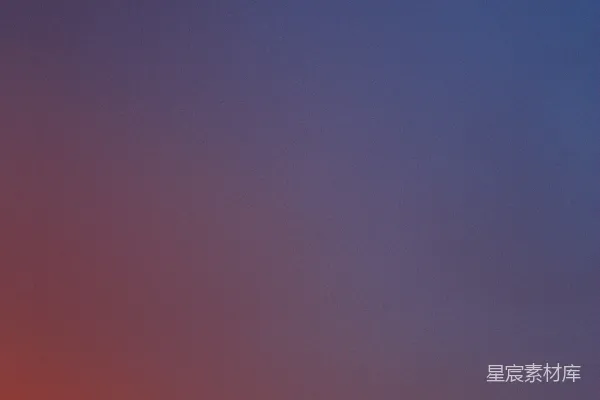 高清摄影 一架飞机在夕阳下飞行。