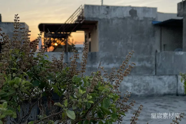高清摄影 着火的建筑物