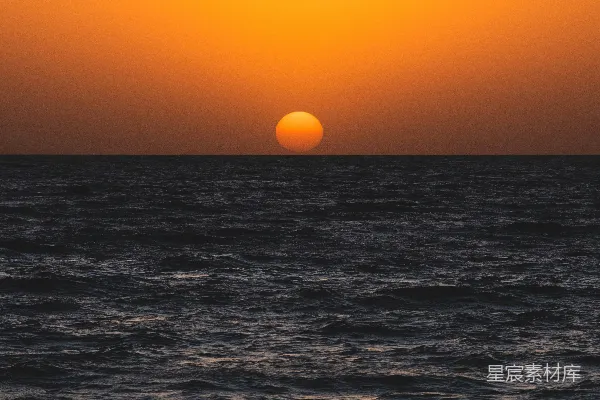 高清摄影 夕阳西下