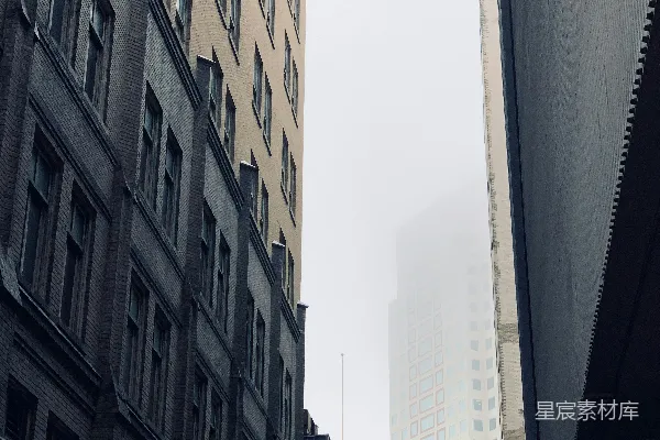 高清摄影 白天的灰色混凝土高层建筑