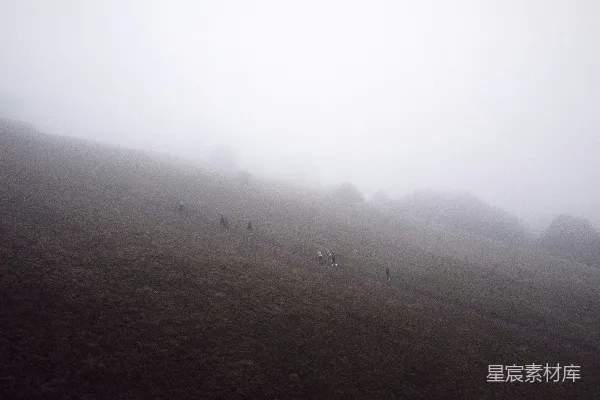 高清摄影 白天，人们在绿草地上行走。