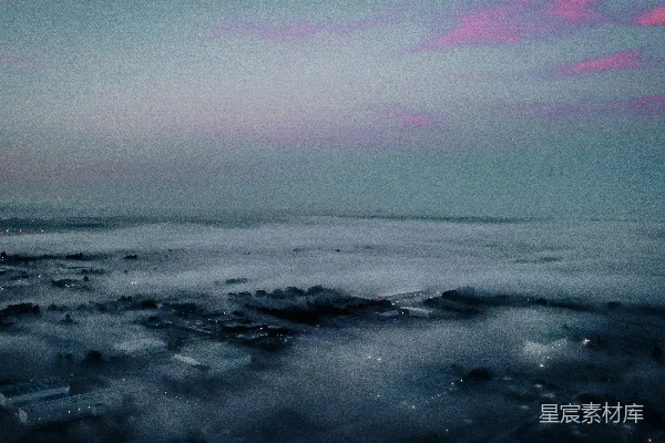 高清摄影 雾中城市的一景