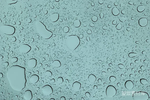 高清摄影 水滴在玻璃表面的特写