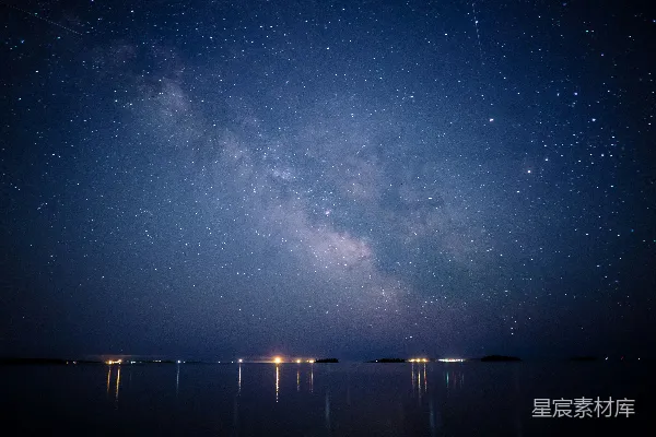 高清摄影 夜晚的水域