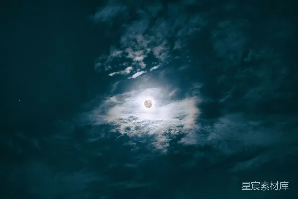 高清摄影 满月