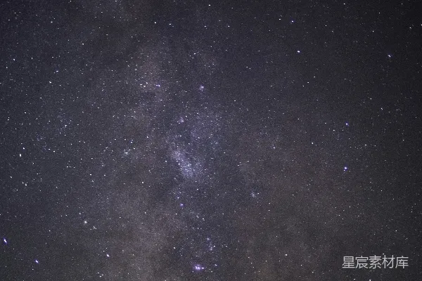 高清摄影 星空下的星光夜景
