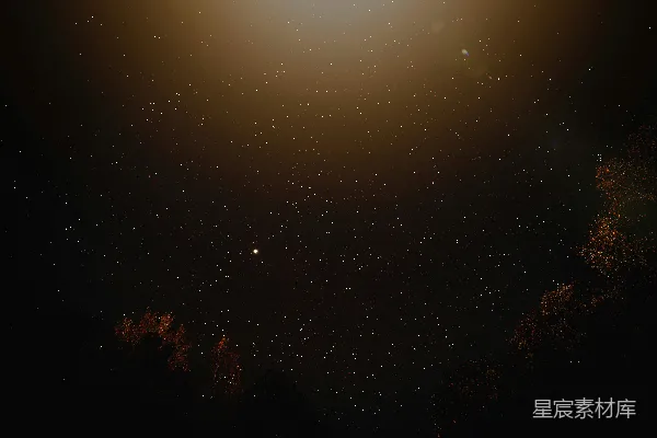 高清摄影 太空中的恒星和气体