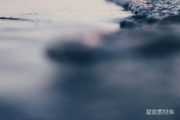 高清摄影 浅景深水波照片