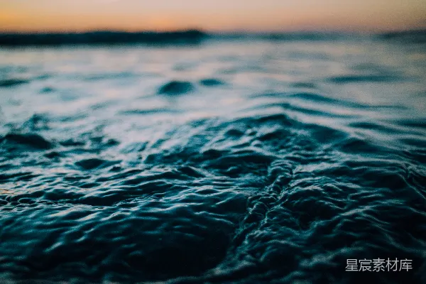 高清摄影 水波的浅景摄影