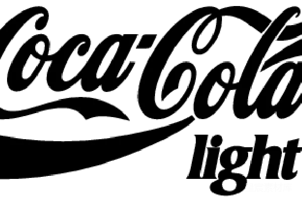 元素素材 可口可乐Coca-Cola Light标志