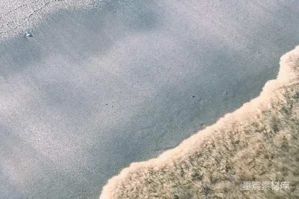 高清摄影 海洋波浪的空中俯瞰