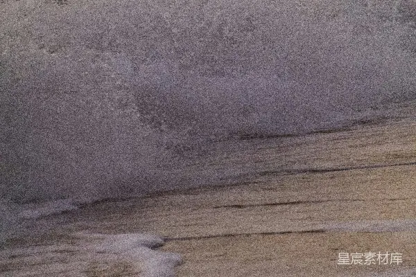 高清摄影 海浪拍打着沙滩