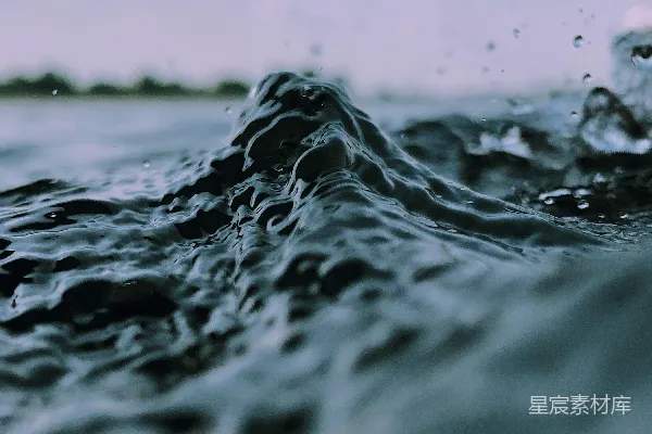 高清摄影 海水表面的水花溅起